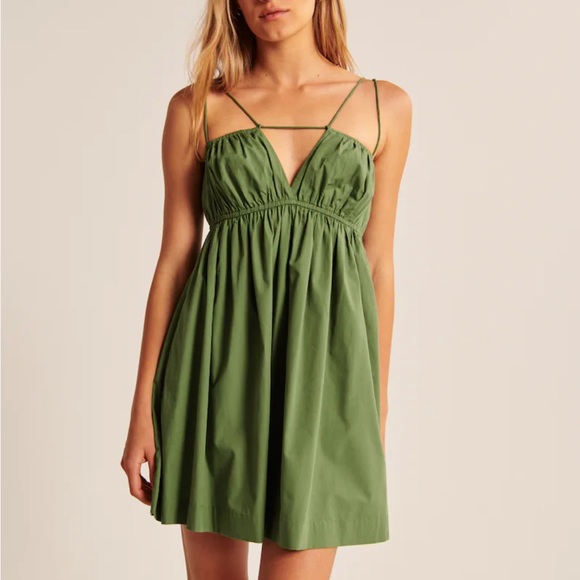Abercrombie and finch Strappy Babydoll Mini Dress - Picture 1 of 9